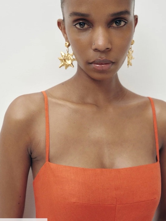 Reformation Dresses & Skirts - Reformation Mini Dress in Vibrant Orange